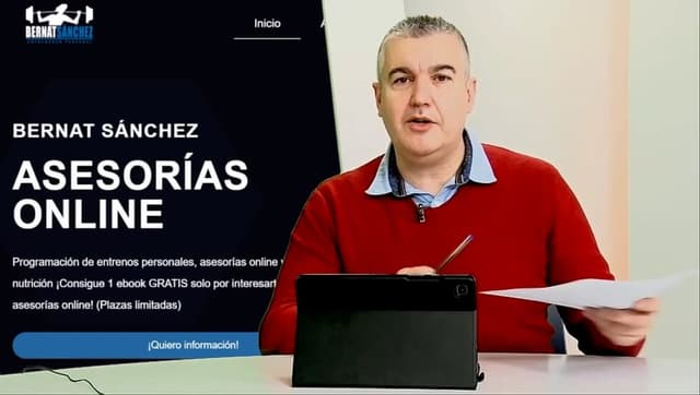 Bernat Sánchez y Liga Fitness recomendados en un programa de televisión