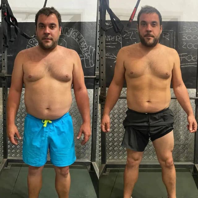 Transformación física de Cabrera con Liga Fitness