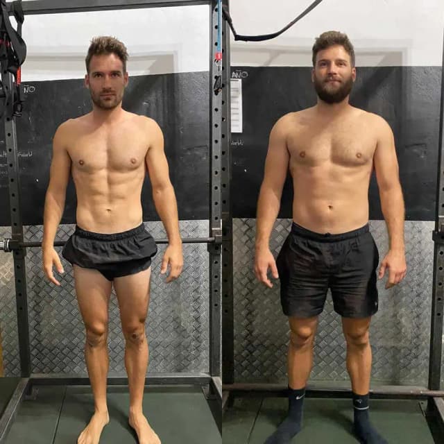 Transformación física de Joan con Liga Fitness