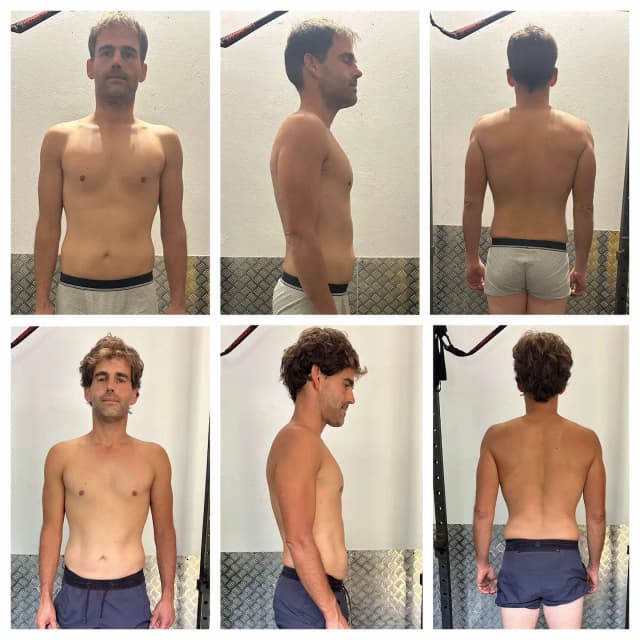 Transformación física de Jordi con Liga Fitness