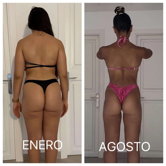 Transformación física de Mariam con Liga Fitness
