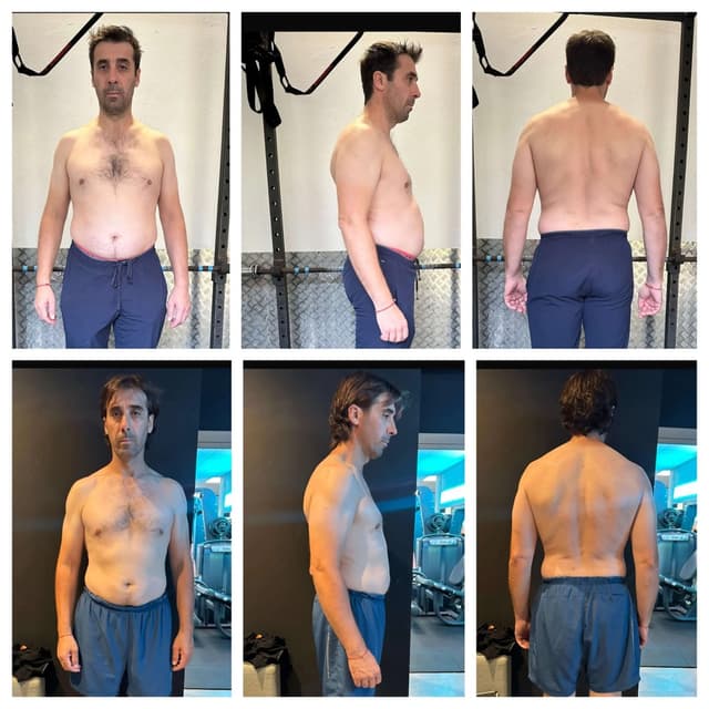 Transformación física de Toni con Liga Fitness