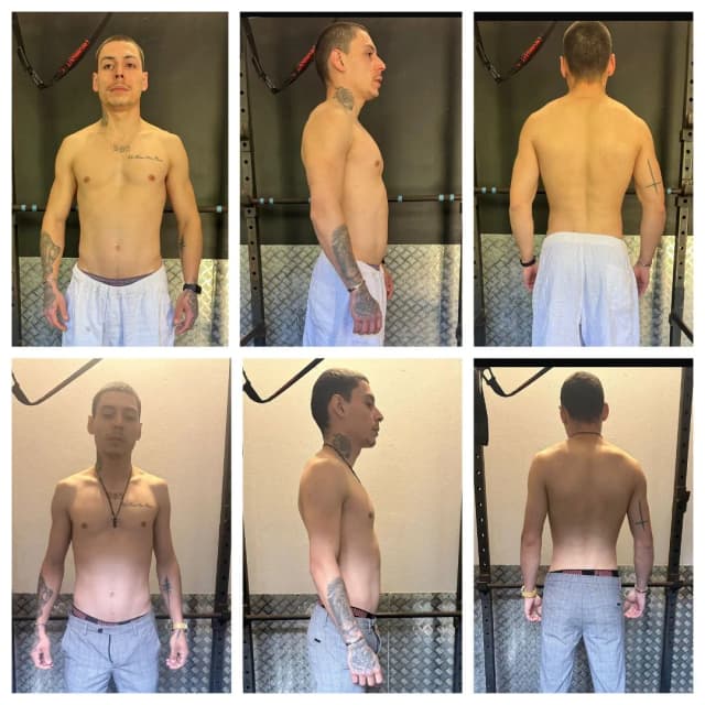 Transformación física de Zaias con Liga Fitness