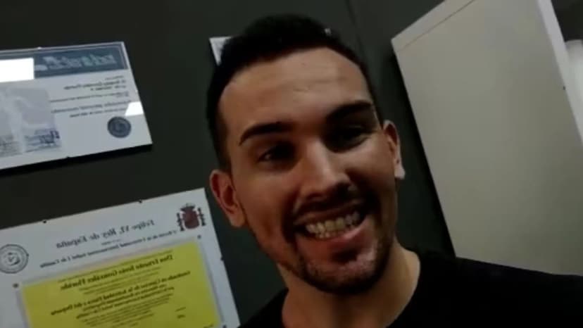 Fotograma del vídeo testimonio de Ernest