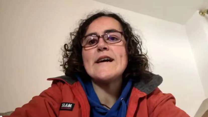 Fotograma del vídeo testimonio de Elena