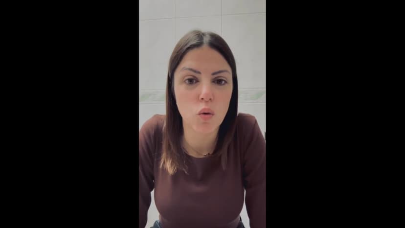 Fotograma del vídeo testimonio de Aida