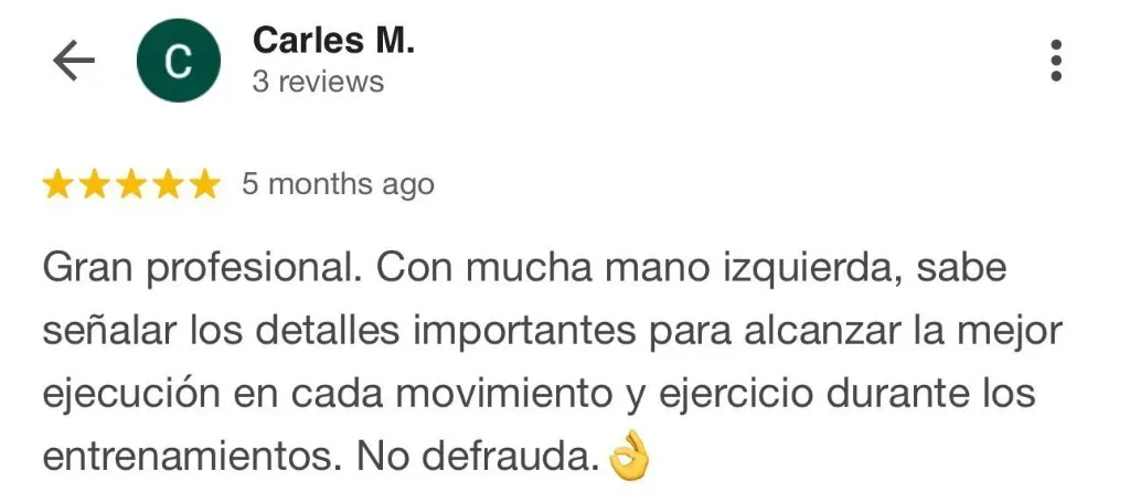 Reseña de cliente 26